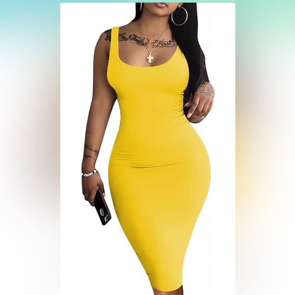 Casual Slip Sexy Slim Sleeveless Bodycon Maxi Dress
8082 - Picture 2 of 5